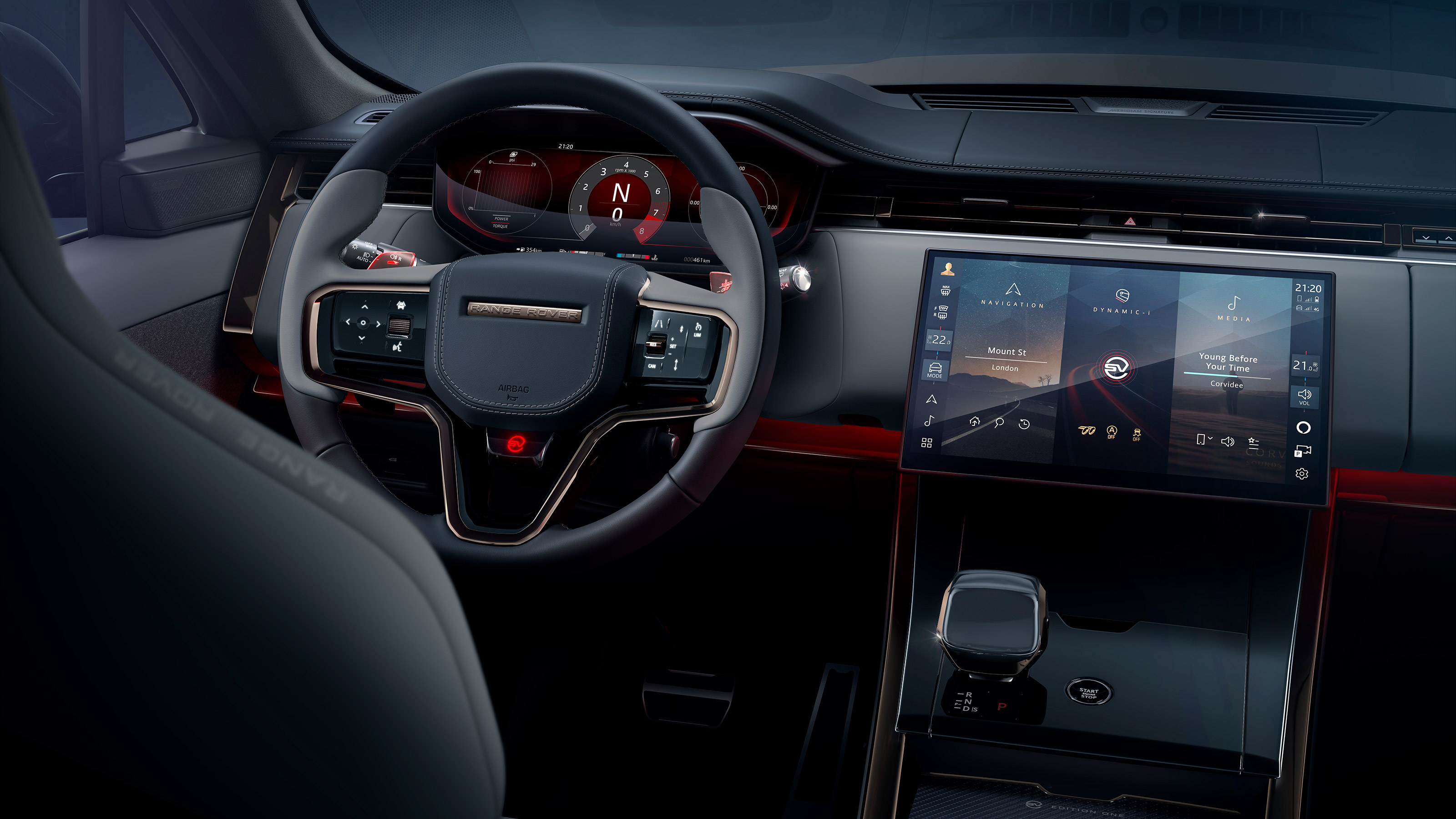 Range Rover Sport SV - dash