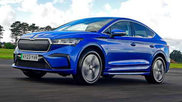 Skoda Enyaq Coupe - front tracking
