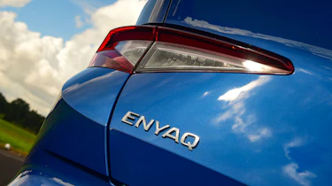 Skoda Enyaq Coupe - Enyaq badge