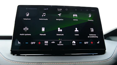 Skoda Enyaq Coupe - infotainment system