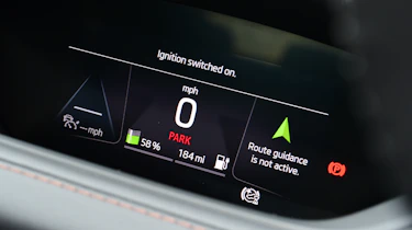Skoda Enyaq Coupe - digital driver's display