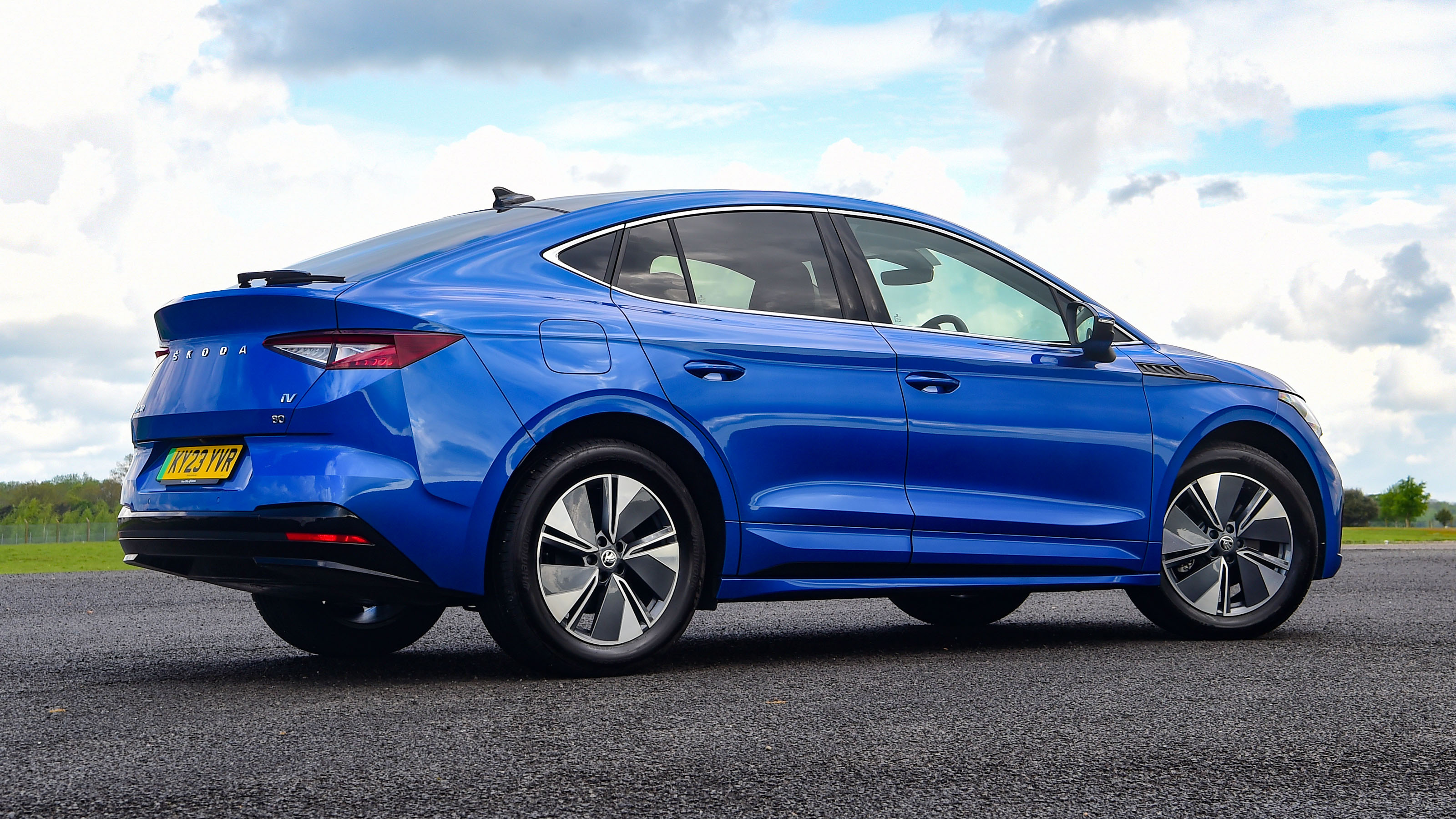 Skoda Enyaq Coupe - rear static