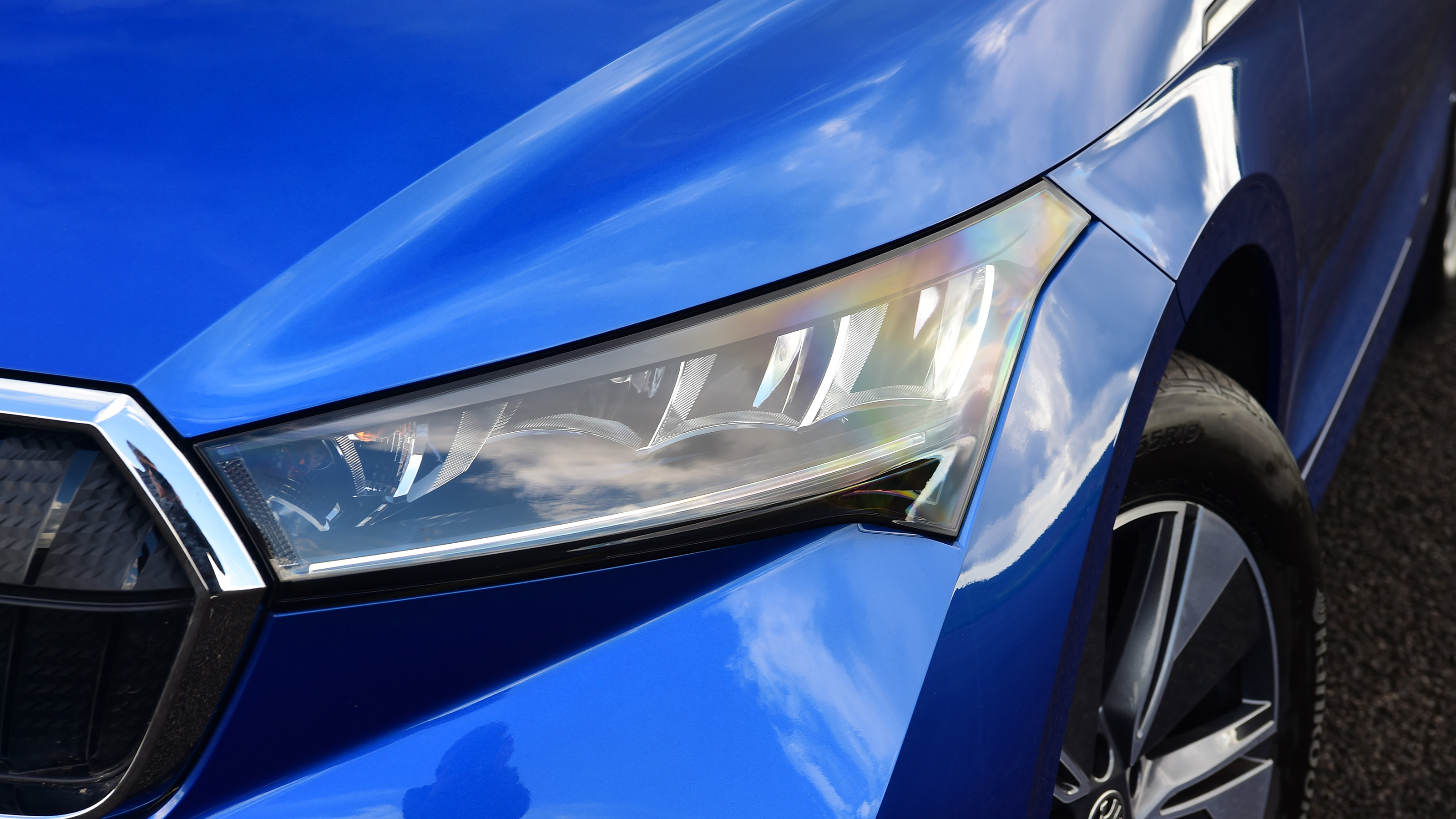 Skoda Enyaq Coupe - headlights