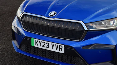 Skoda Enyaq Coupe - front grille