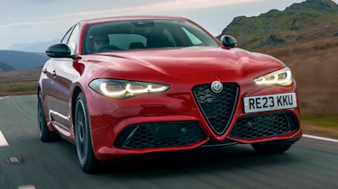 Alfa Romeo Giulia - front tracking