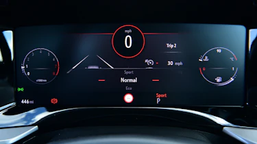 Vauxhall Mokka - digital instrument panel