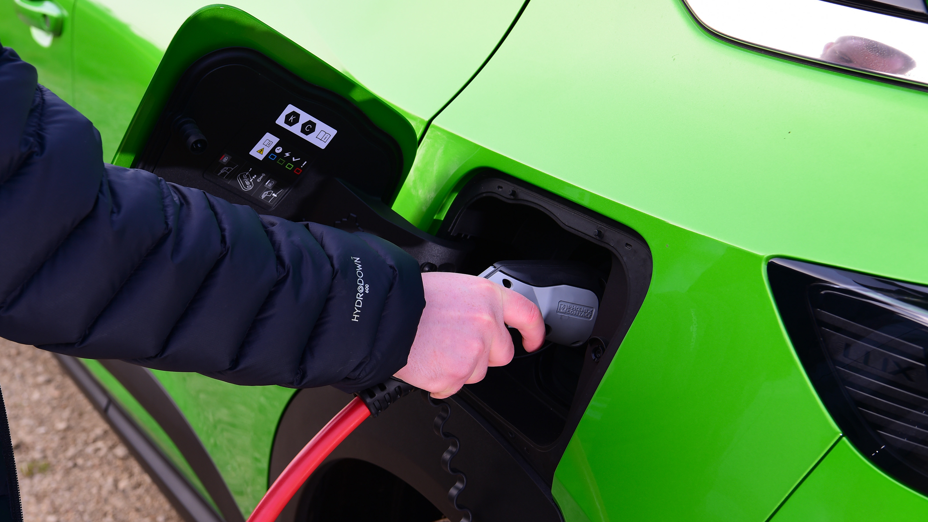 Vauxhall Mokka Electric - charging port