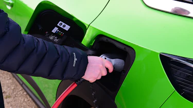 Vauxhall Mokka Electric - charging port