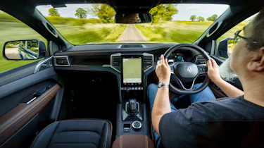 Dean Gibson driving the Volkswagen Amarok PanAmericana