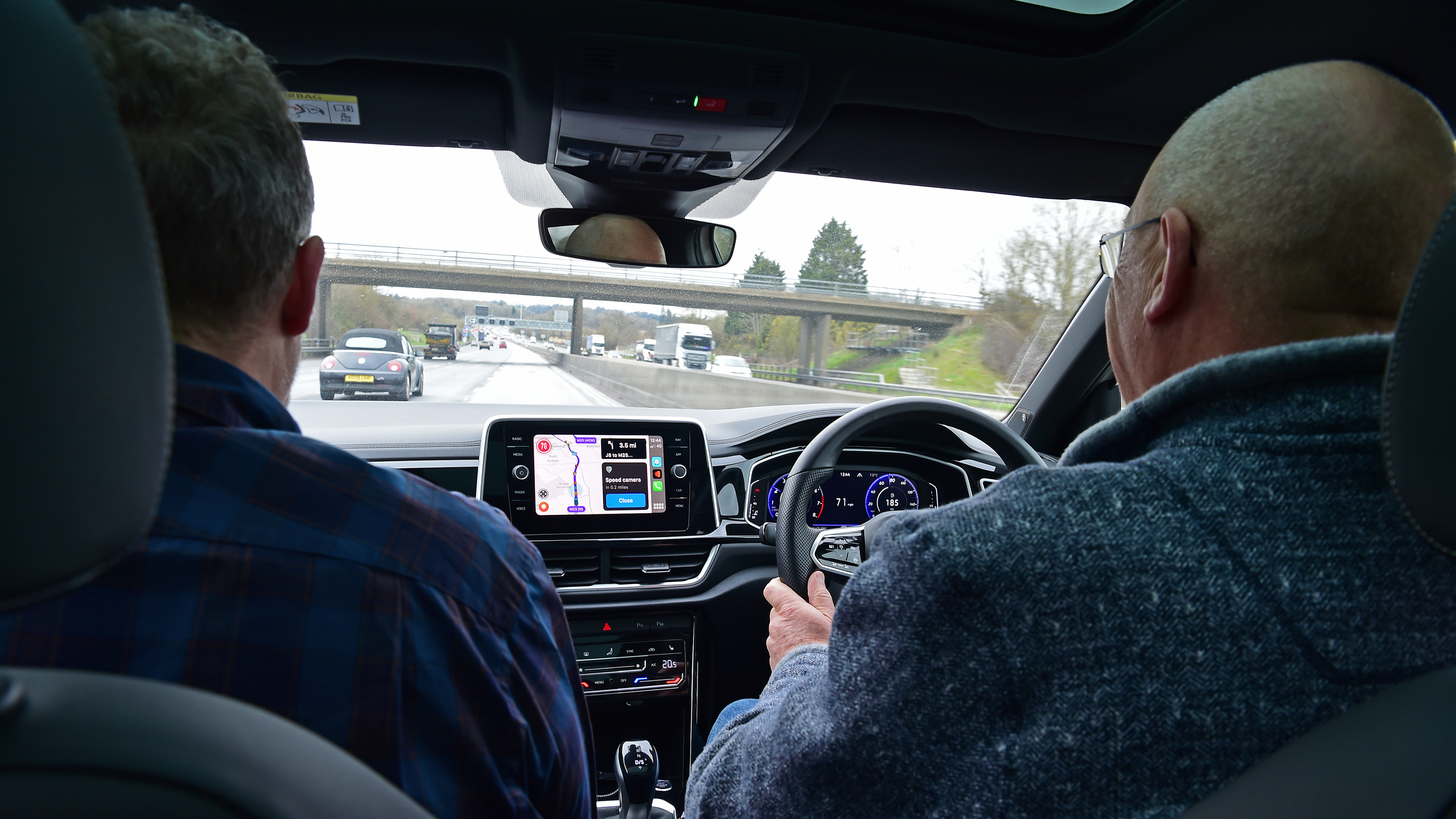 Kim Adams driving Volkswagen T-Roc