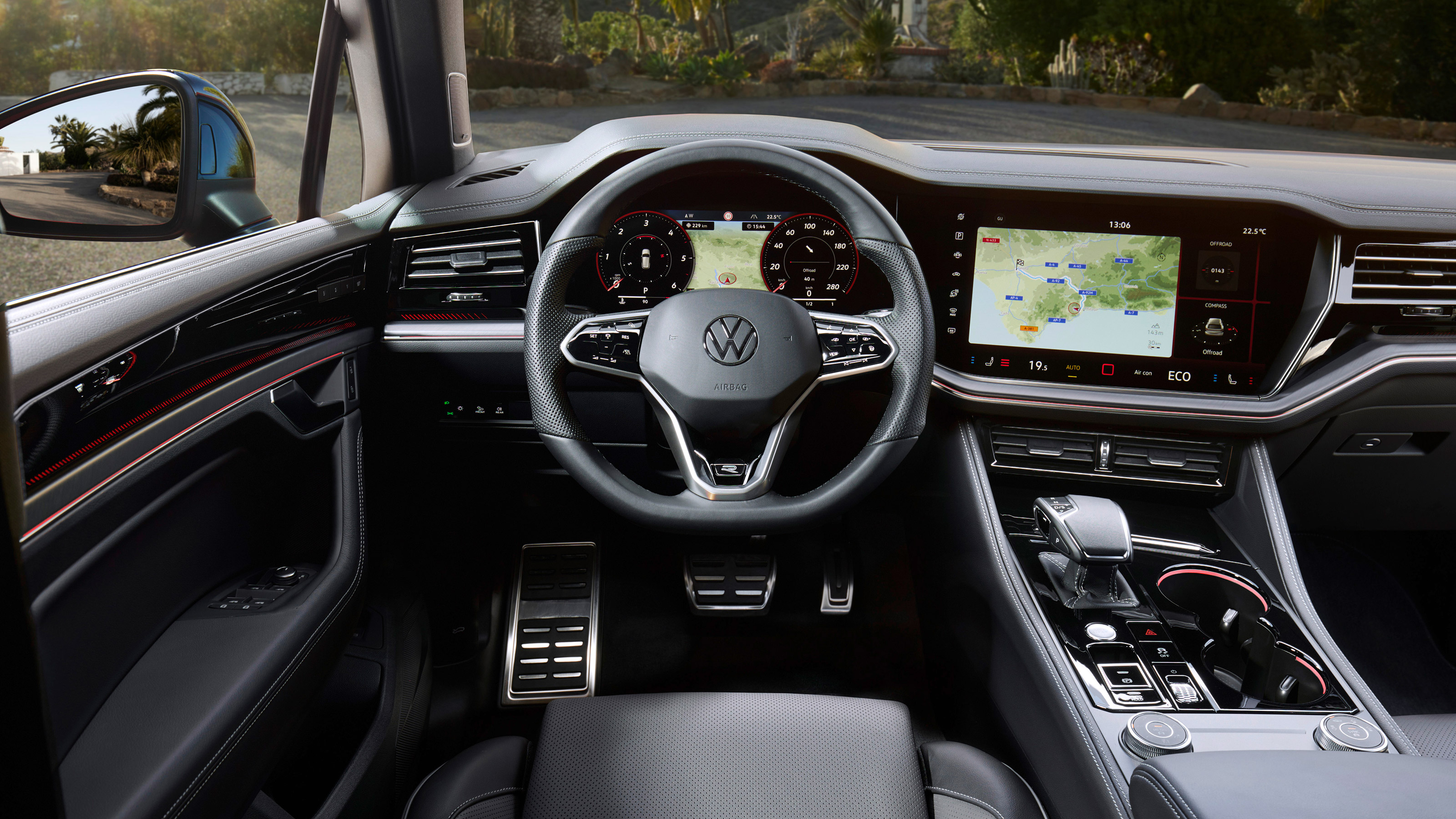 Volkswagen Touareg facelift - dash