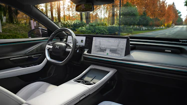 XPeng P7 - interior
