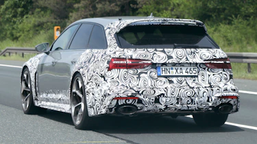 Audi RS6 Avant (camouflaged) - rear static