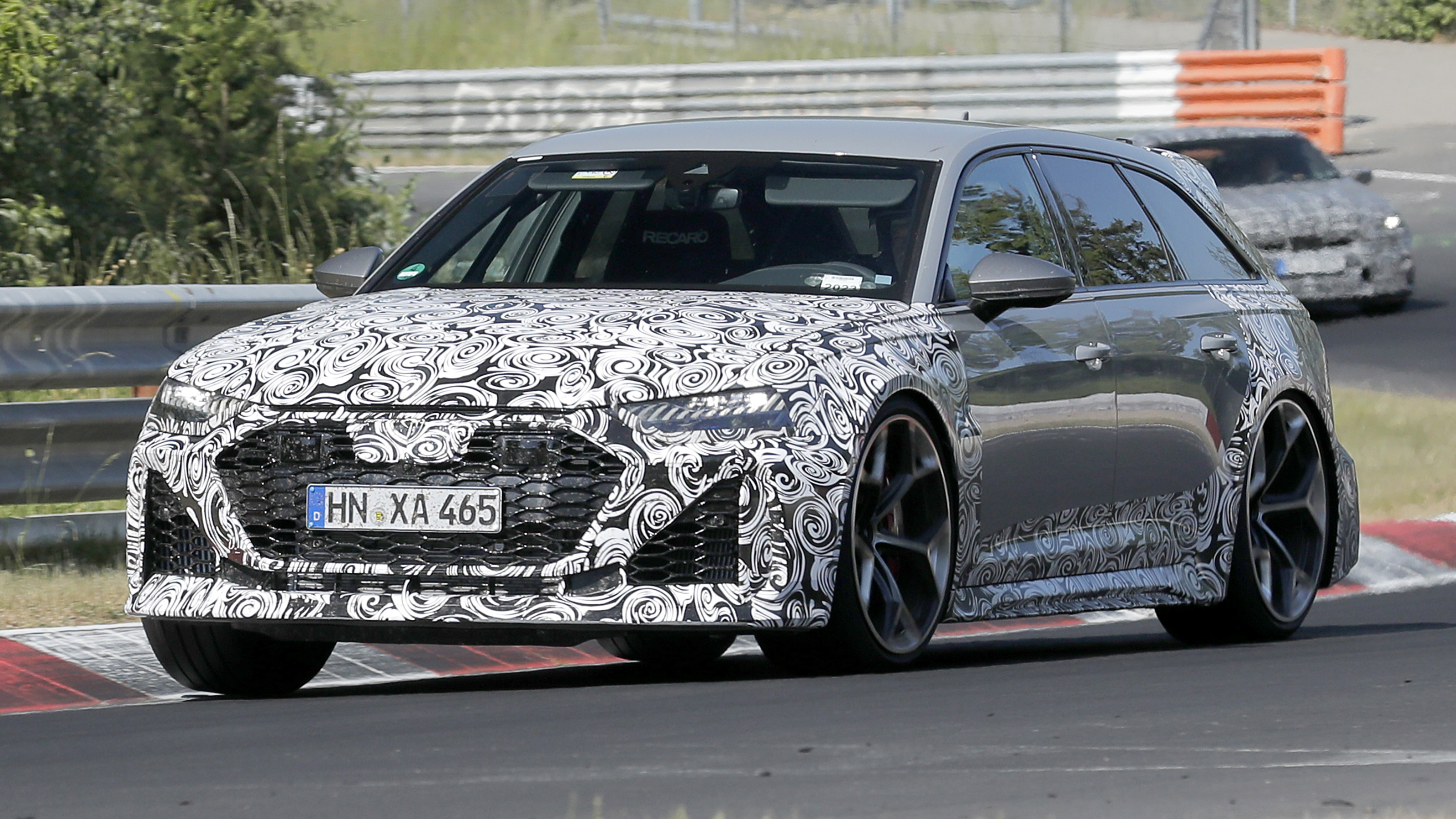 Audi RS6 Avant (camouflaged) - front cornerning
