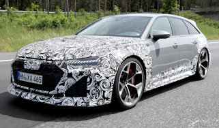 Audi RS6 Avant (camouflaged) - front static