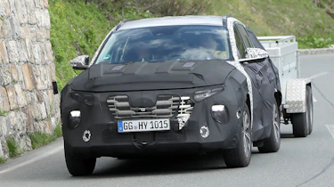2024 Hyundai tucson (camouflaged) - front tracking