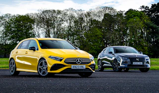 Mercedes A-Class vs DS 4 - header