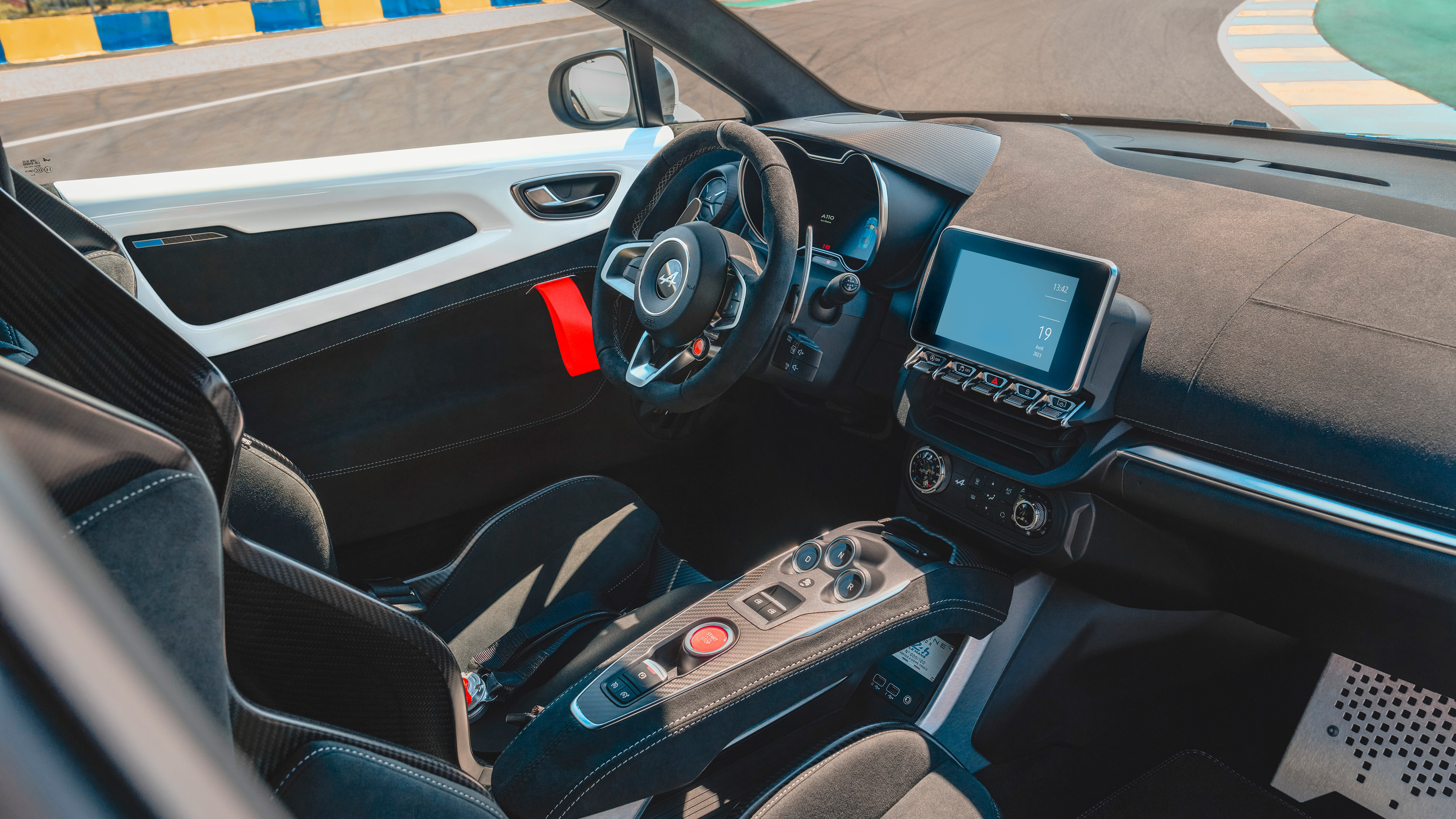 Alpine A110 R Le Mans - dash