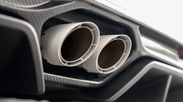 Alpine A110 R Le Mans - exhausts