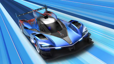 Alpine hypercar - above