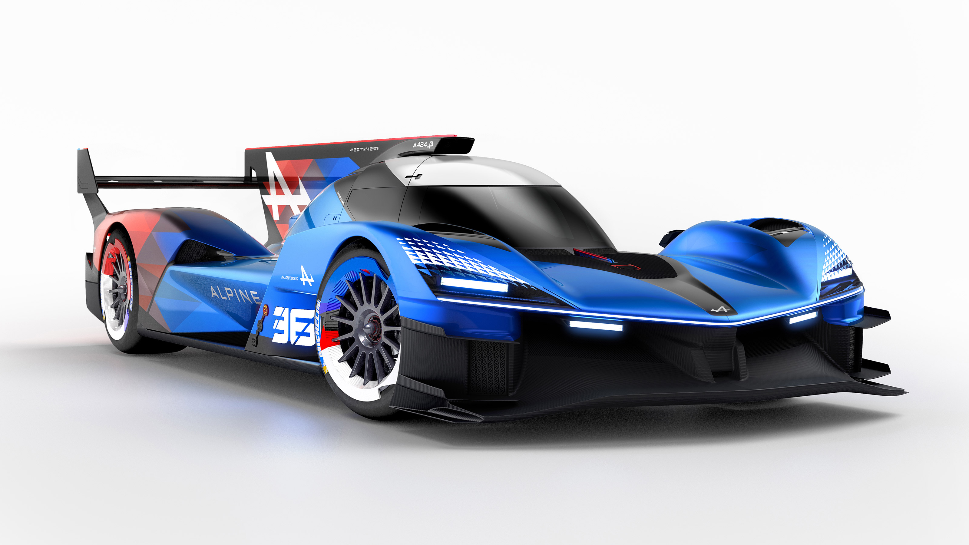 Alpine hypercar - front static