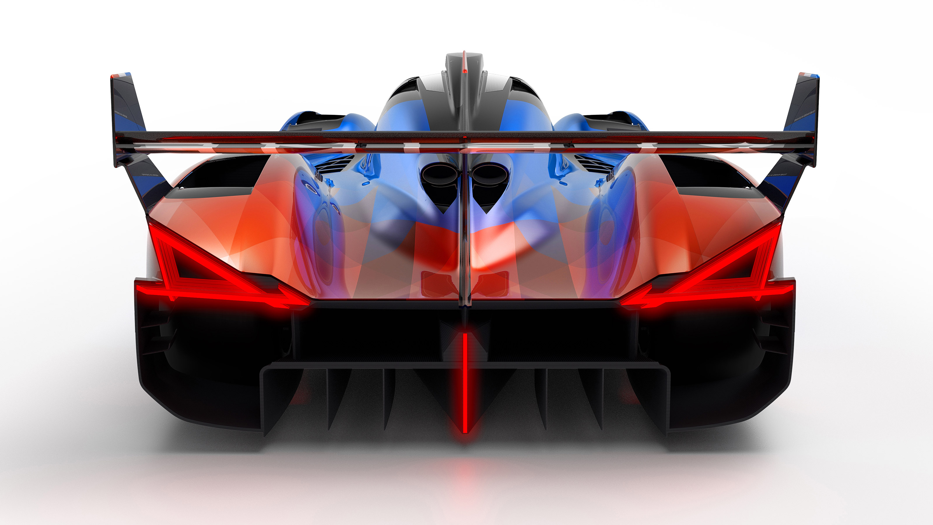 Alpine hypercar - full rear