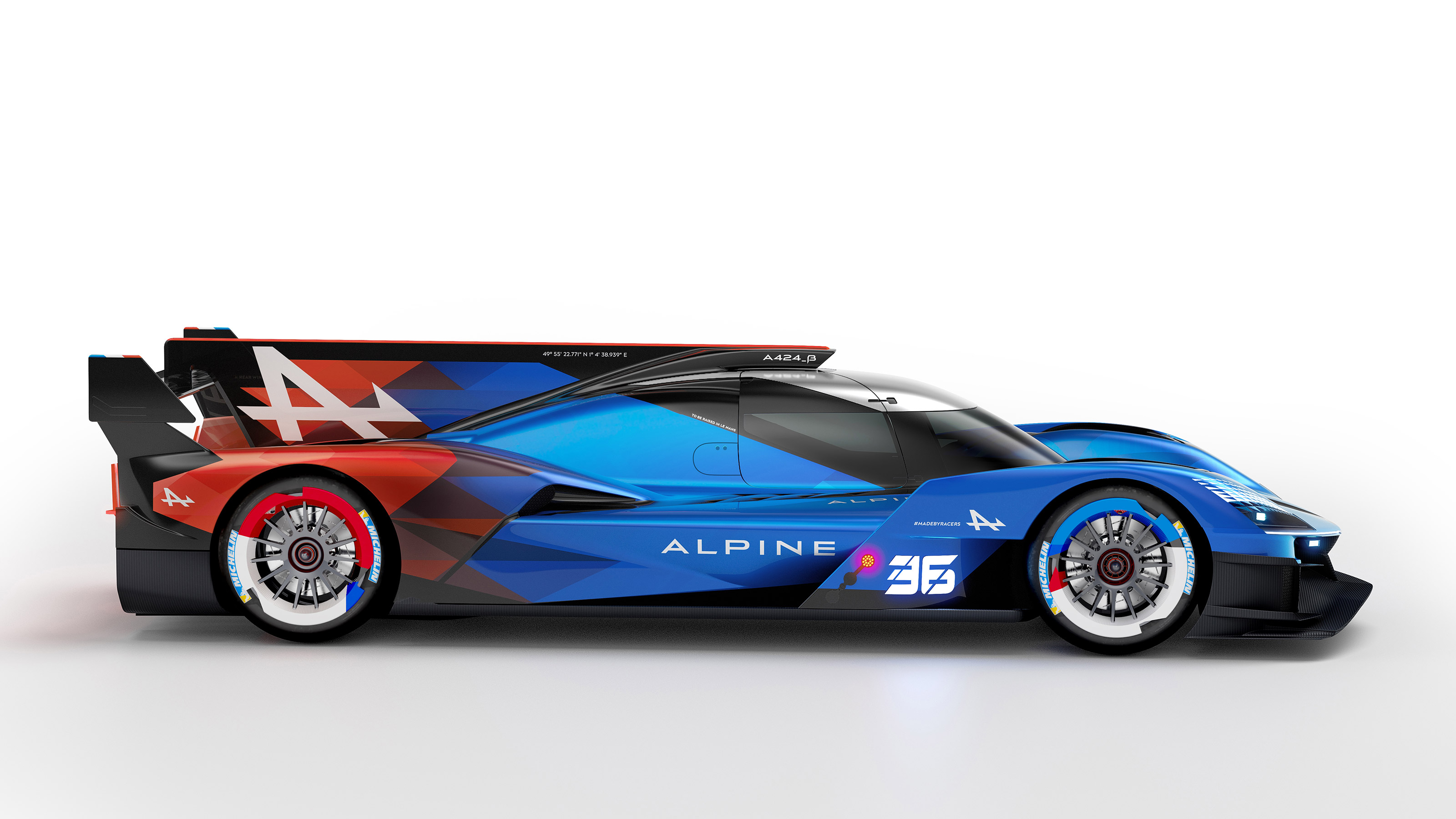 Alpine hypercar - side
