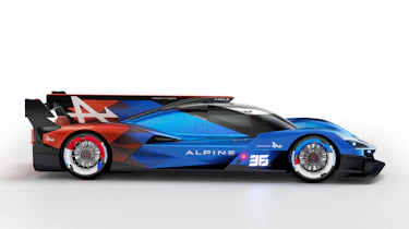 Alpine hypercar - side