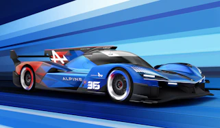 Alpine hypercar - front