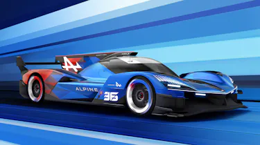 Alpine hypercar - front