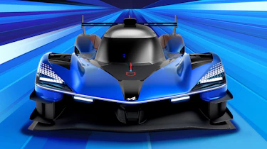 Alpine hypercar - full front