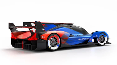 Alpine hypercar - rear static