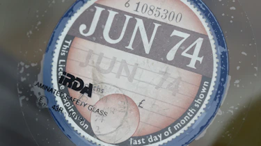 Austin Allegro - tax disc