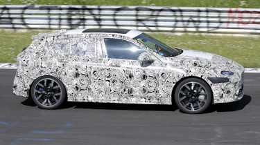 2023 BMW 1 Series (camouflaged) - side action
