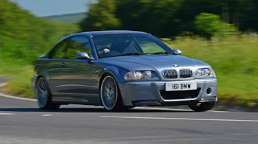 BMW M3 CSL - front cornering