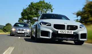 BMW M2 vs M3 CSL - M3 chasing M2