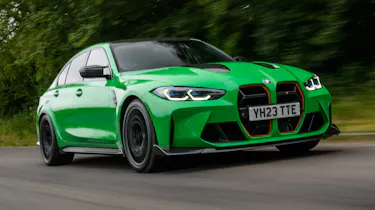 BMW M3 CS - front tracking