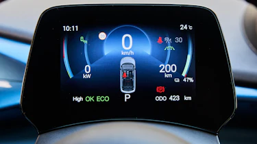 BYD Dolphin - dashboard screen