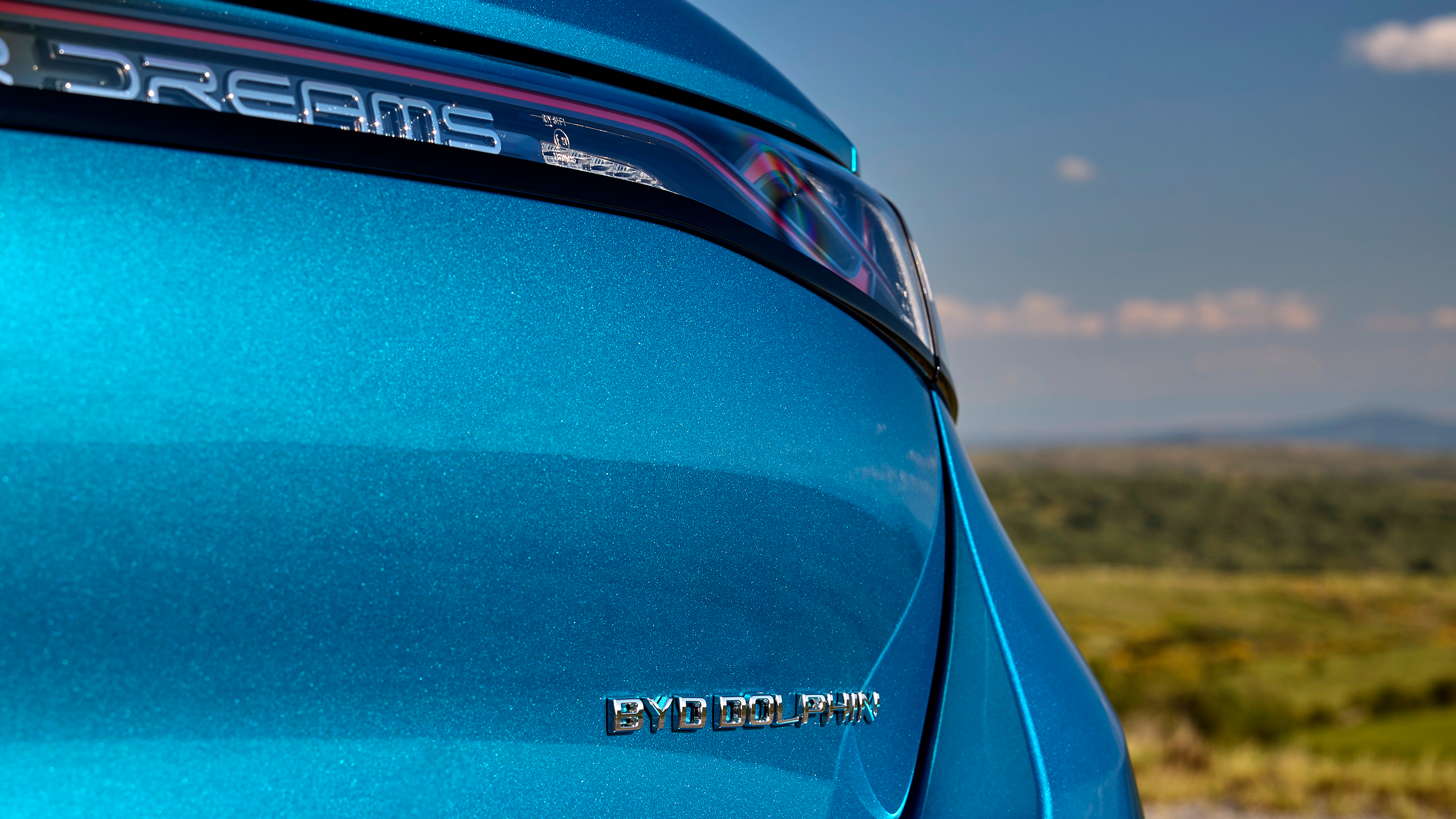 BYD Dolphin - rear badging