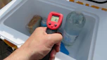 Cool box header - testing temperature