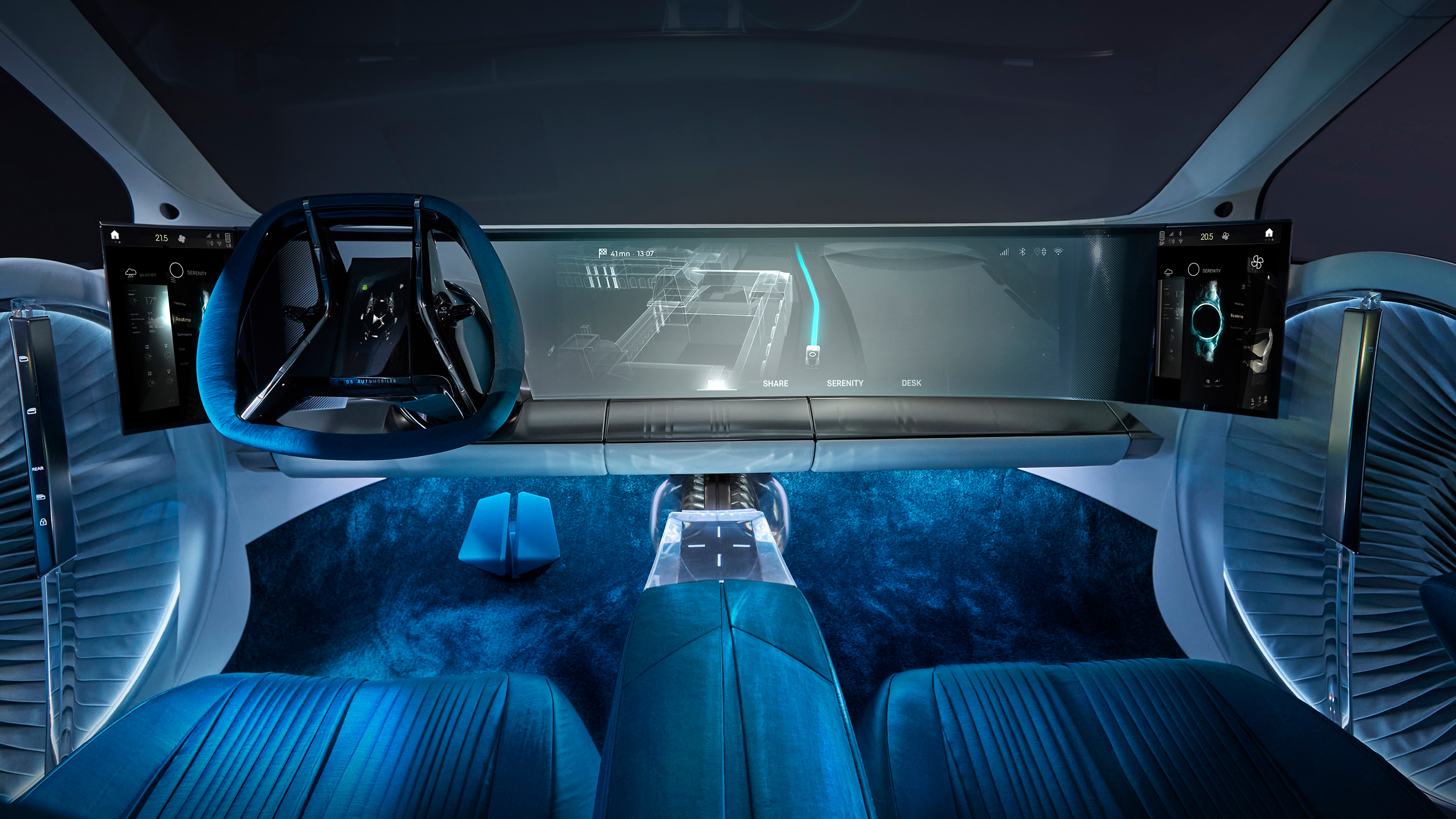 DS M.i. 21 concept - dashboard