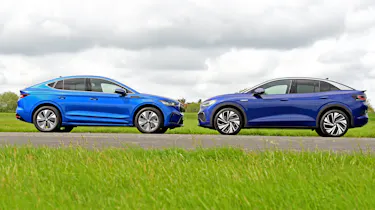 Skoda Enyaq iV and Volkswagen ID.5 - face-to-face