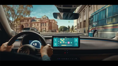 Fiat 600 video screen grab cabin