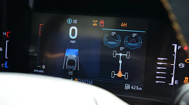 Ford Ranger - digital driver's display