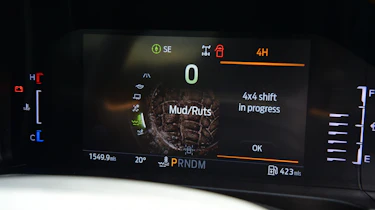 Ford Ranger - drive modes