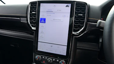 Ford Ranger - infotainment touchscreen