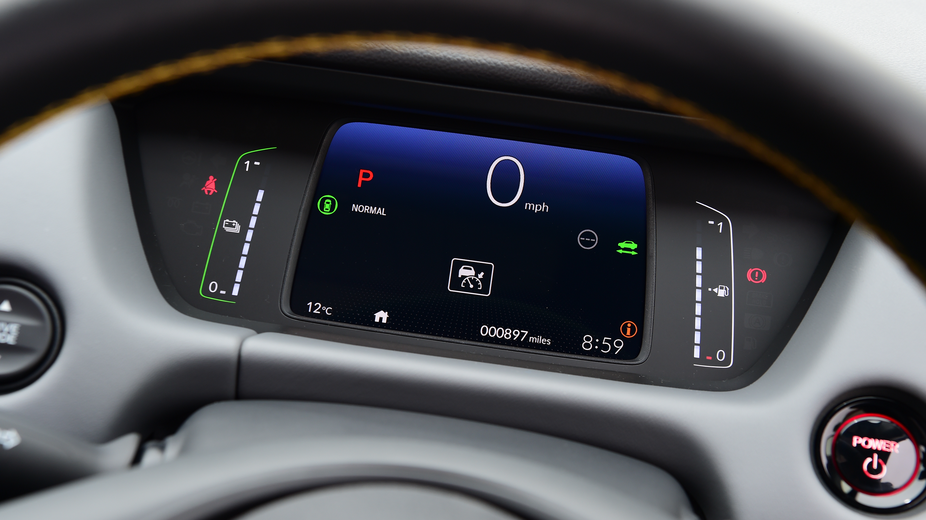 Honda Jazz - dashboard screen