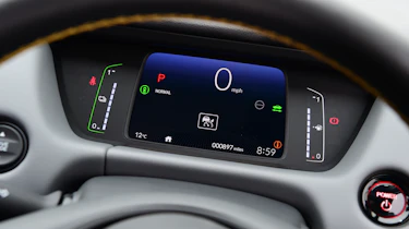 Honda Jazz - dashboard screen