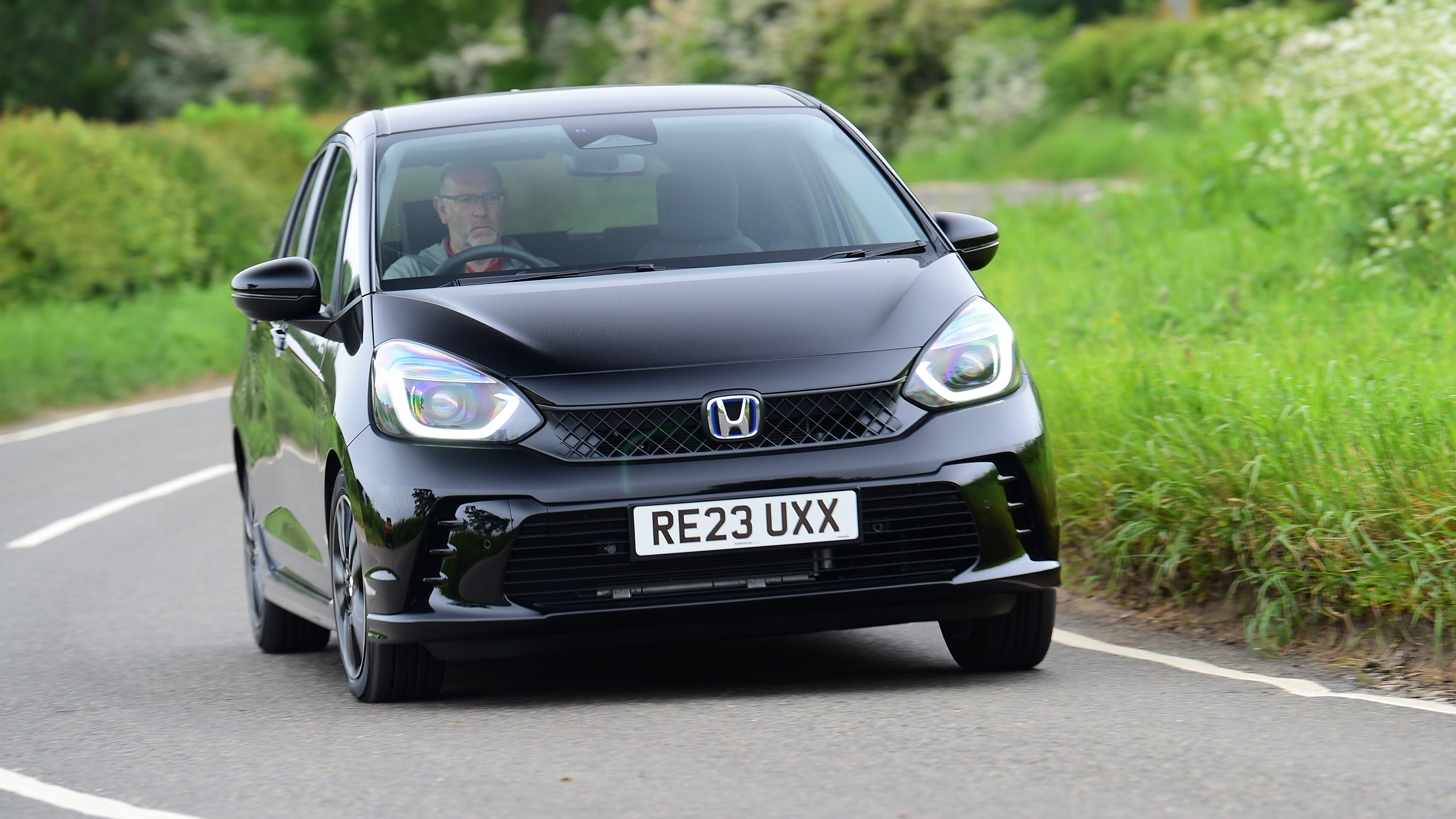 Honda Jazz - front cornering
