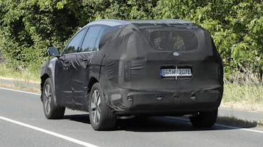 Hyundai Ioniq 9 (camouflaged) - rear action